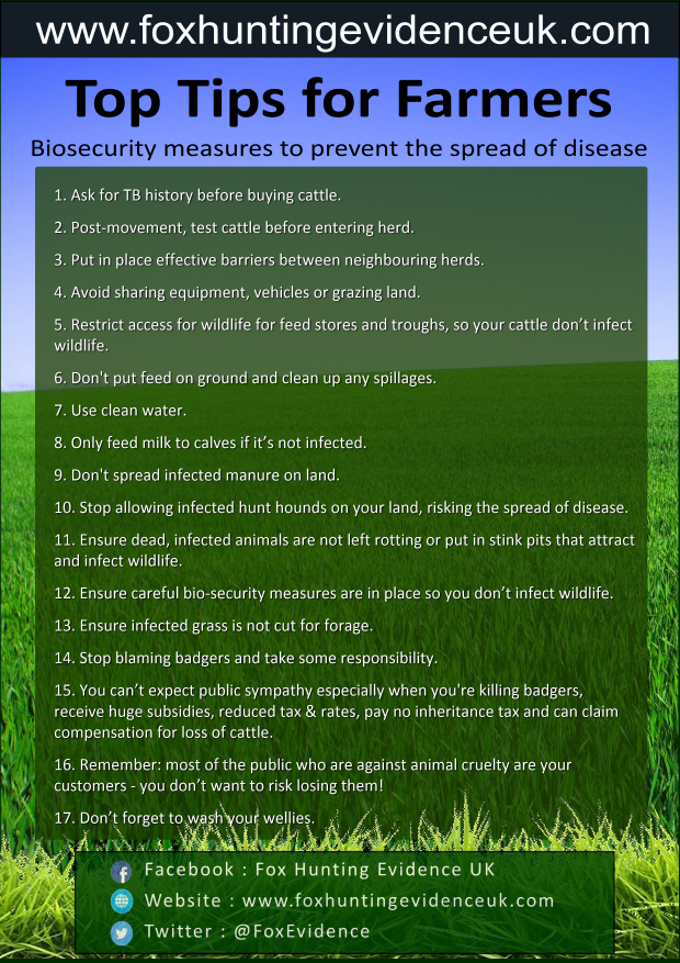 top tips for farmers